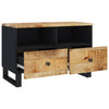TV-taso 70x33x46 cm täysi mangopuu