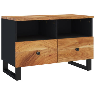 TV-taso 70x33x46 cm täysi akaasiapuu