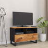 TV-taso 70x33x46 cm täysi akaasiapuu