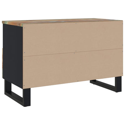 TV-taso 70x33x46 cm kierrätetty täyspuu