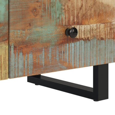 TV-taso 70x33x46 cm kierrätetty täyspuu