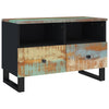 TV-taso 70x33x46 cm kierrätetty täyspuu