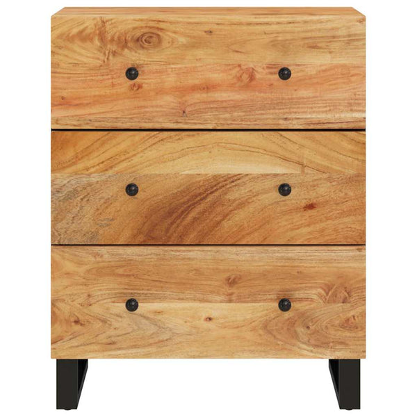 Senkki 60x33x75 cm täysi akaasiapuu