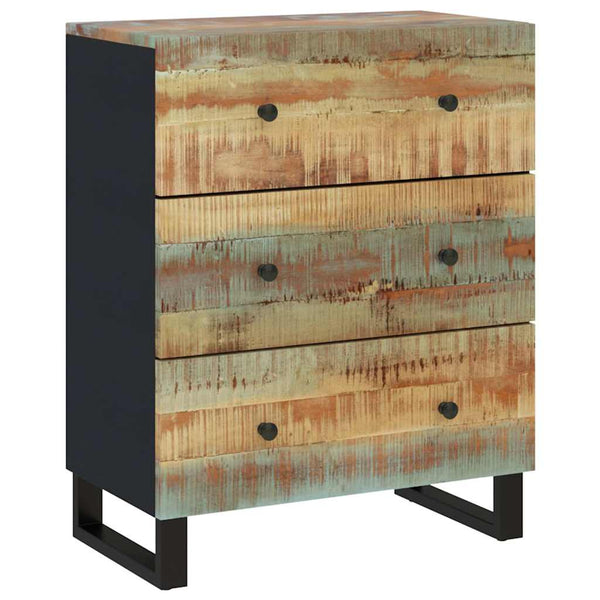 Senkki 60x33x75 cm kierrätetty täyspuu