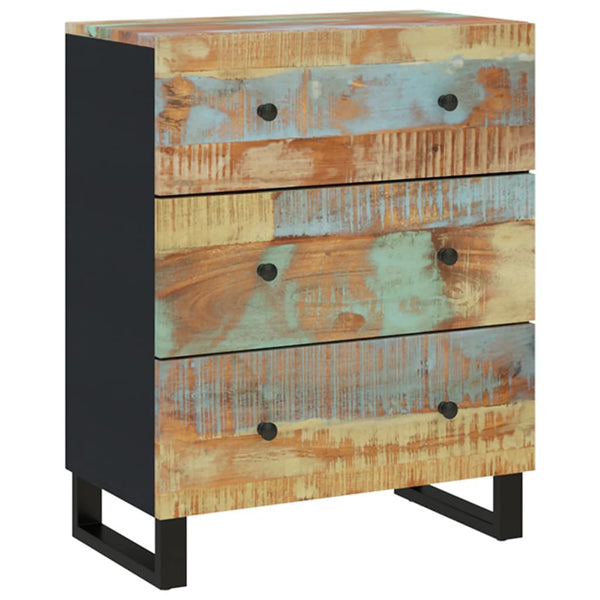 Senkki 60x33x75 cm kierrätetty täyspuu