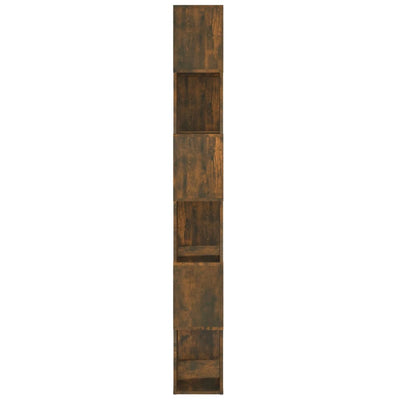 Kirjahylly/tilanjakaja savutammi 60x24x186 cm