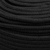 Veneköysi täysmusta 8 mm 25 m polypropeeni