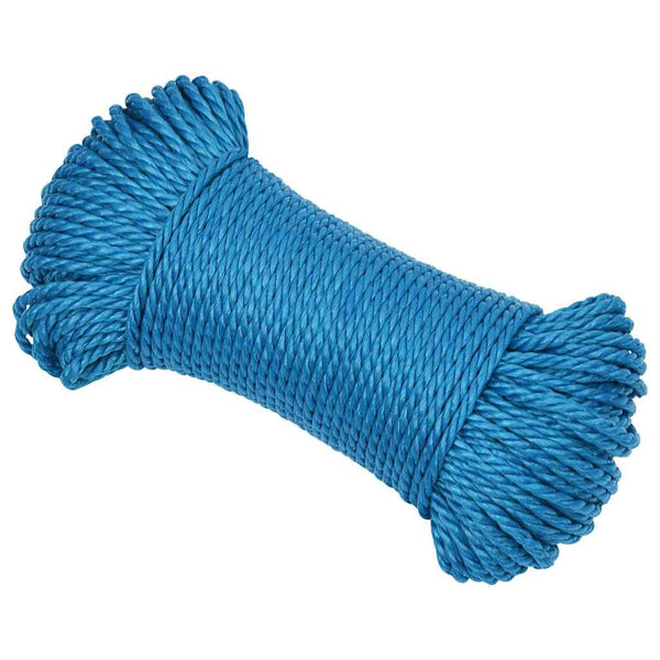 Työköysi Sininen 8 mm 250 m polypropeeni