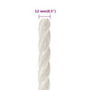 Työköysi valkoinen 12 mm 25 m polypropeeni