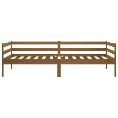 Hunajanruskea sohvasänky Catiluta 90x190cm (mänty)