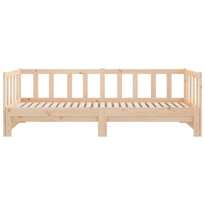 Sohvasänky ulosvedettävä 2x (80x200) cm täysi mänty