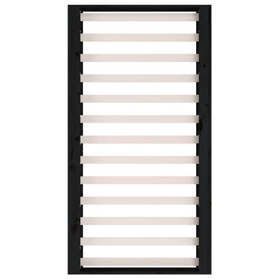 Musta sängynrunko Sabia 135x190cm (double puu)