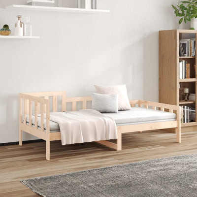 Vuodesohva ilman patjaa 90x200 cm täysi mänty