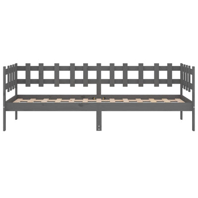 Harmaa sohvasänky Barza 90x190cm (mänty)