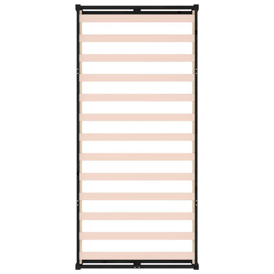 Musta sängynrunko Kipp 90x200cm (puu)