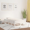 Valkoinen sängynrunko Kipp 100x200cm (puu)