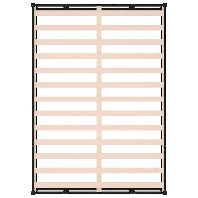 Musta sängynrunko Kipp 120x200cm (puu)