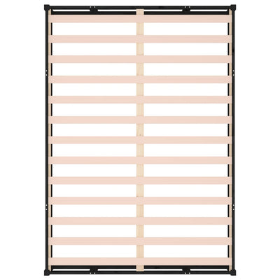 Musta sängynrunko Kipp 200x200cm (puu)