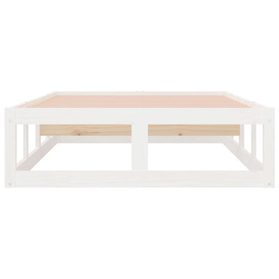 Valkoinen sängynrunko Kipp 75x190cm (small single puu)