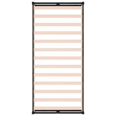 Musta sängynrunko Kipp 75x190cm (small single puu)