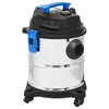 Märkäkuivaimuri 1200 W 20 l hopea