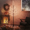 Kirsikankukka LED-puu lämmin valkoinen 200 LED-valoa 180 cm