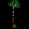 LED-palmu lämmin valkoinen 96 LED-valoa 180 cm