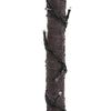 LED-palmu lämmin valkoinen 96 LED-valoa 180 cm