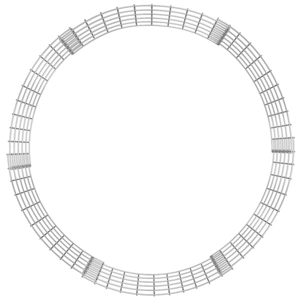 Galvanoitu puutarhakomposti Oleniuc Ø100x50cm (teräs)