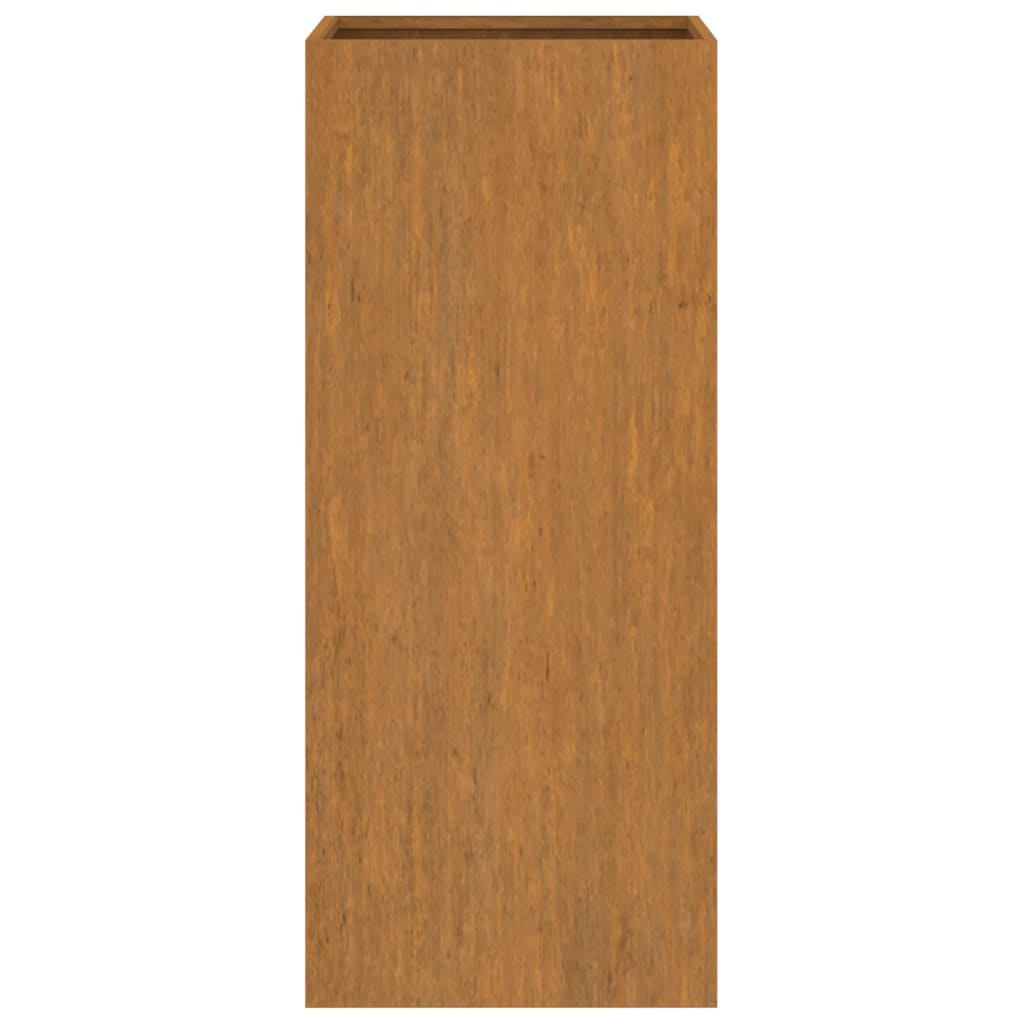 Corten teräs kukkalaatikko Eusebie 32x27,5x75cm