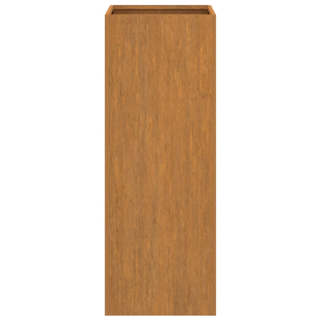 Corten teräs kukkalaatikko Eusebie 32x27,5x75cm