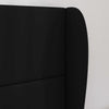 Päätykorva Musta 80 x 23 x 6 cm Polyvinyylikloridi