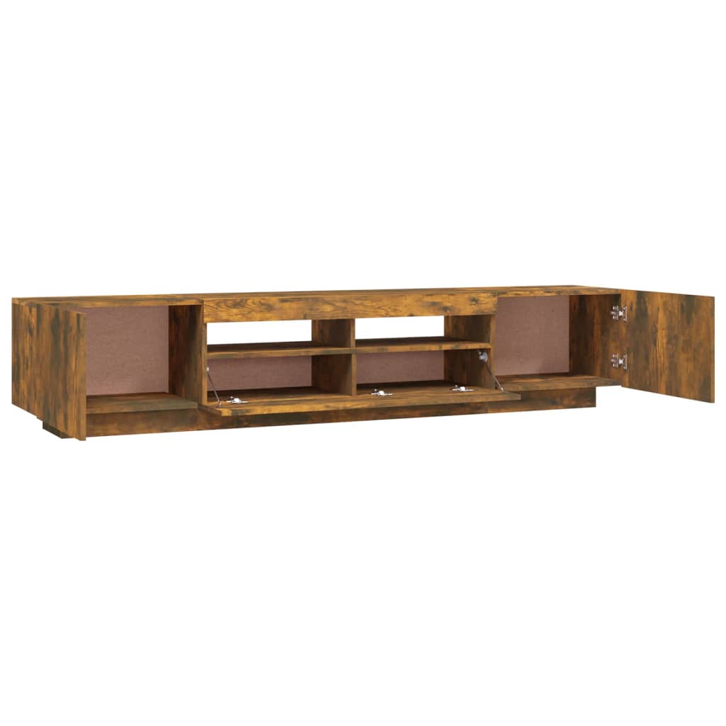 Savutammi tv-kaappisarja Cipria (2-osainen led-valoilla puinen)