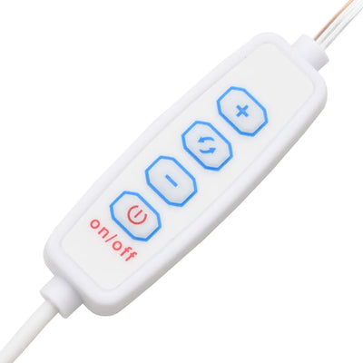 Ruskea tammi led-peilipöytä kaapeilla Iorgula (puinen)