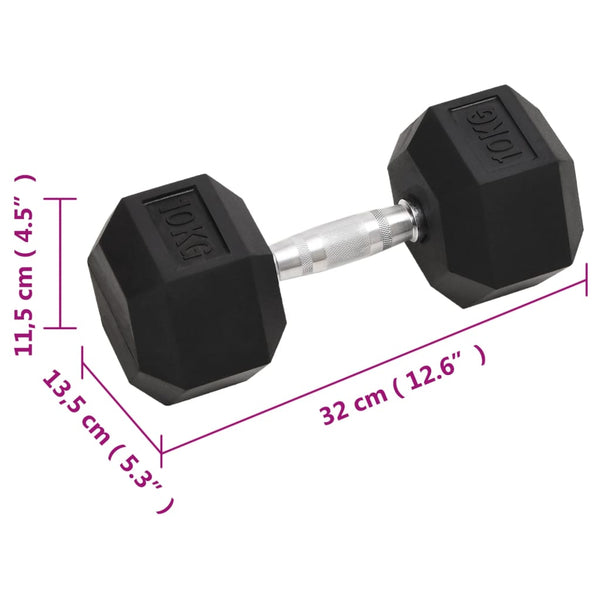 Käsipainot 2 kpl 20 kg kokonaan valurautaa