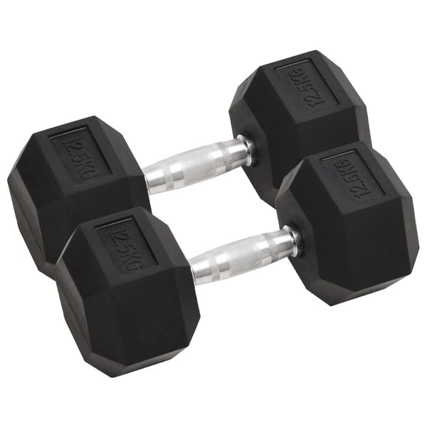 Käsipainot 2 kpl 25 kg kokonaan valurautaa