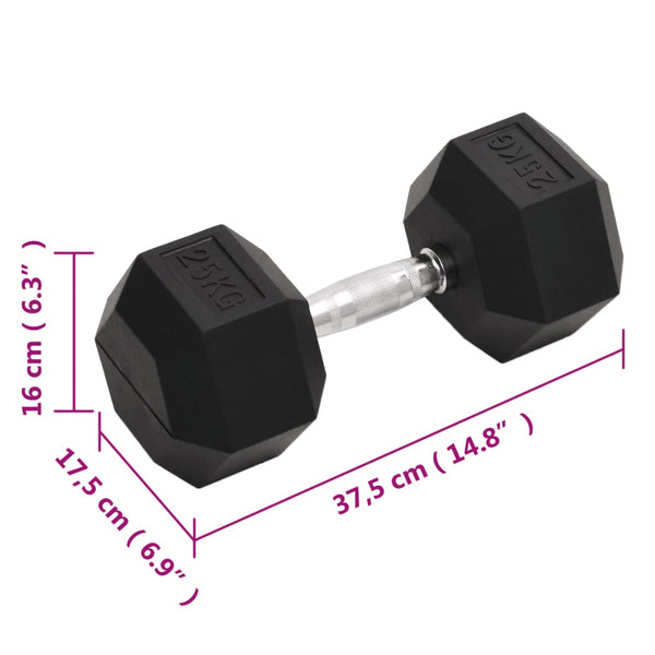 Käsipaino 25 kg valurauta