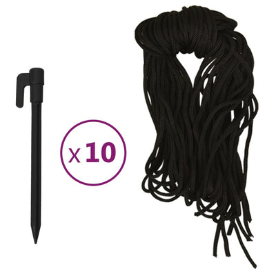 Ilmatäytteinen joulukaariportti led-valoilla Petrachi 380cm