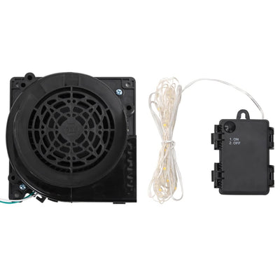 Ilmatäytteinen joulukaariportti led-valoilla Petrachi 380cm