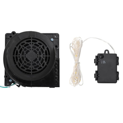 Ilmatäytteinen joulupukki- ja porokoriste Najjar 145cm (led)