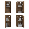TV-kaapit 4 kpl ruskea tammi 30,5x30x60 cm tekninen puu
