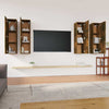 TV-kaapit 4 kpl savutammi 30,5x30x110 cm tekninen puu