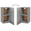 TV-kaapit 7 kpl harmaa Sonoma 30,5x30x60 cm tekninen puu