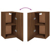 TV-kaapit 7 kpl ruskea tammi 30,5x30x60 cm tekninen puu