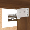 TV-kaapit 7 kpl ruskea tammi 30,5x30x60 cm tekninen puu