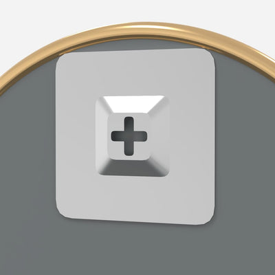 Kulta seinäpeili Tosca Ø 20cm (pyöreä)