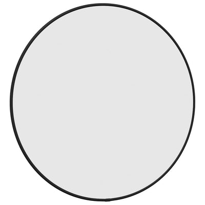Musta seinäpeili Tosca Ø 50cm (pyöreä)