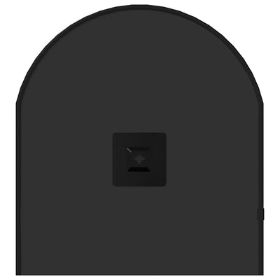 Musta seinäpeili Airways 70x30cm (ovaali)