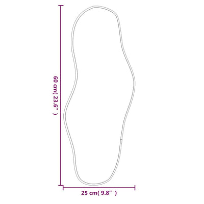 Hopea seinäpeili Piner 60x25cm