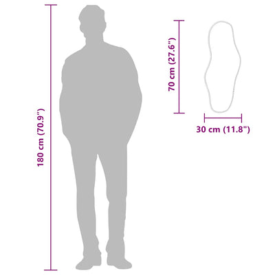 Kulta seinäpeili Piner 70x30cm